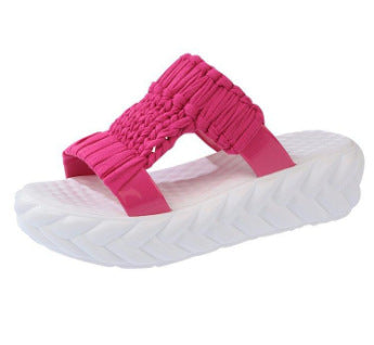 Damen Bequeme Kork-Sandalen mit innovativem Design und rutschfester Sohle EB