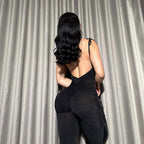 Damen Eleganter Jumpsuit mit figurformendem Schnitt EB