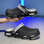 Herren Atmungsaktive Clogs mit verstellbarem Riemen EB