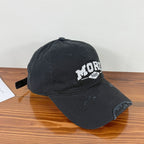 Herren-Baseballkappe im Used-Look