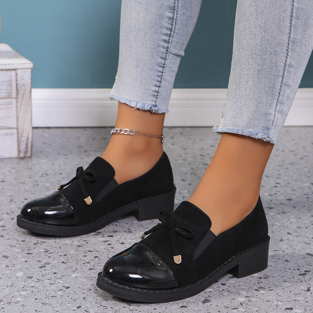 Damen Loafers mit elegantem Knoten-Detail und komfortablem Fußbett EB