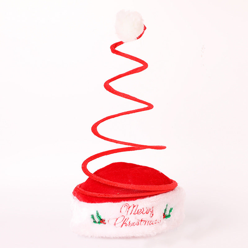 Lustige Weihnachts-Spiralmütze