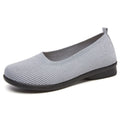Damen bequeme Ballerinas mit elastischem Obermaterial EB