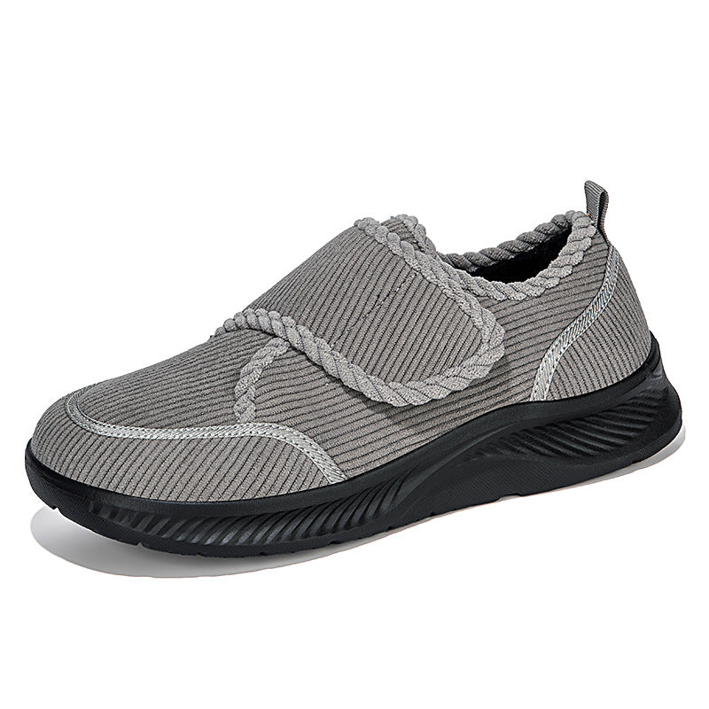 Damen Bequeme Slip-On Freizeitschuhe mit elastischem Obermaterial EB