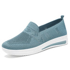 Damen Atmungsaktive und flexible Slip-On Sportschuhe mit innovativer Sohle EB