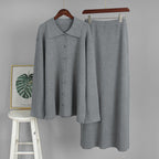 Damen Langstrickmantel EB