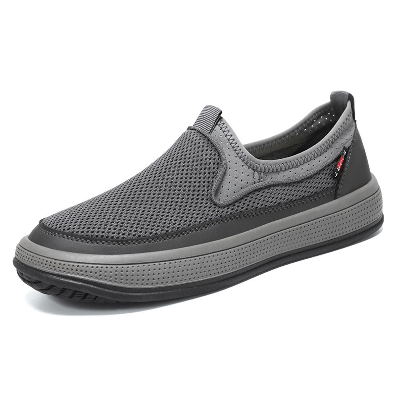 Damen Atmungsaktive Slip-On Sportschuhe mit gepolsterter Sohle EB