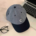 Lässige Tweed-Baseballcap für Herren