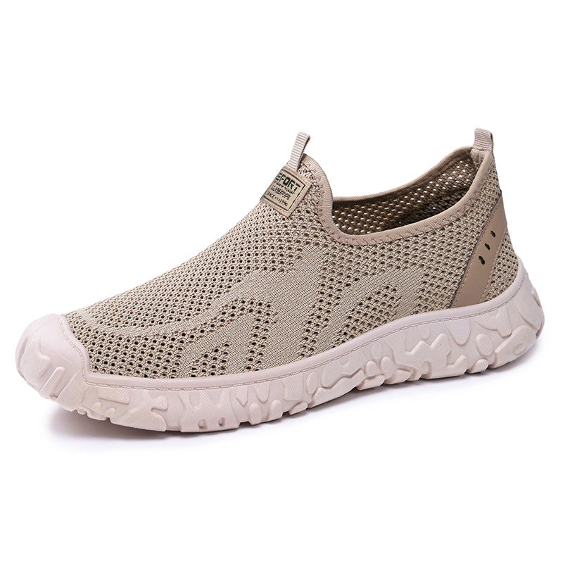 Damen Atmungsaktive Sportschuhe mit rutschfester Laufsohle und flexibler Struktur EB