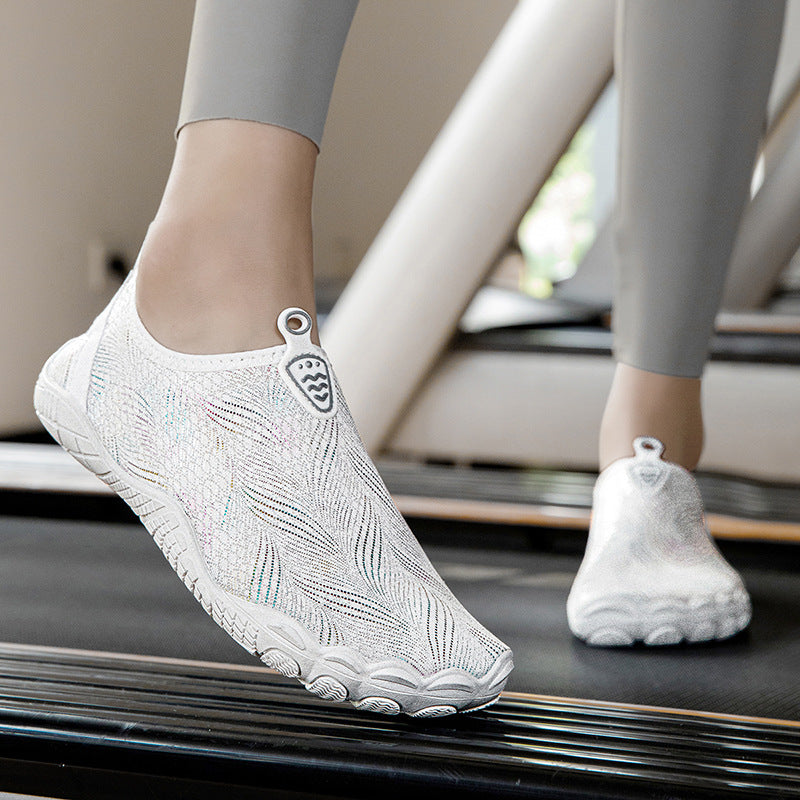 Damen Aqua-Schuhe mit flexiblem Schnellschnürsystem und rutschfestem Profil EB