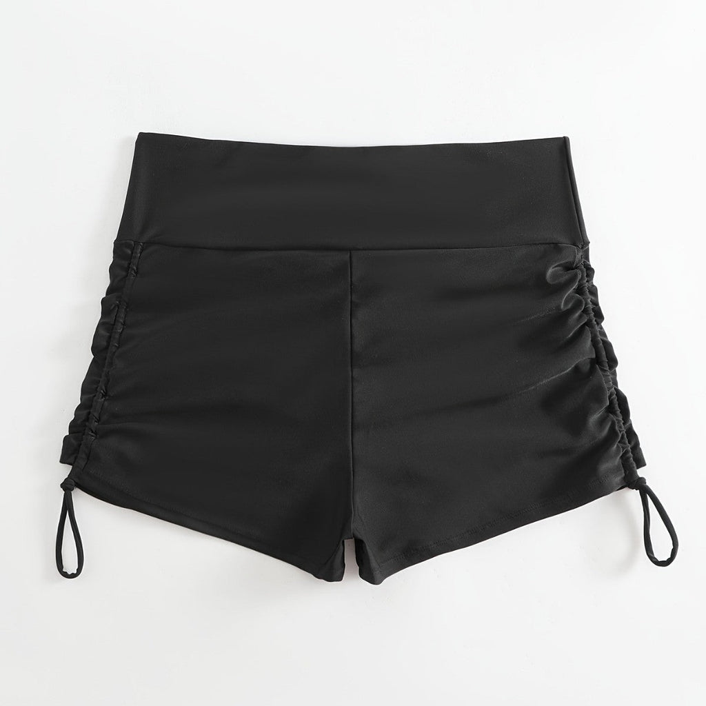 Damen-Badeshorts mit verstellbarem Bund