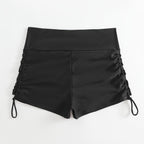 Damen-Badeshorts mit verstellbarem Bund