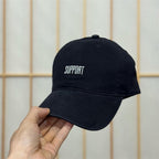 Herren-Baseballcap mit „SUPPORT“-Stickerei