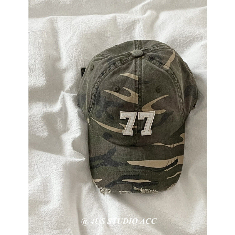 Damen Baseballcap in Camouflage