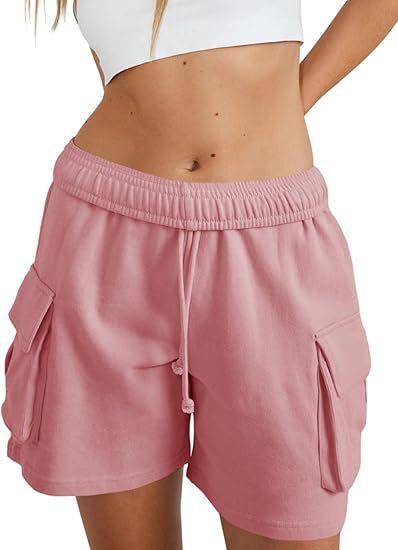 Damen Casual Cargo Shorts EB