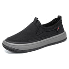 Damen Atmungsaktive Slip-On Sportschuhe mit gepolsterter Sohle EB