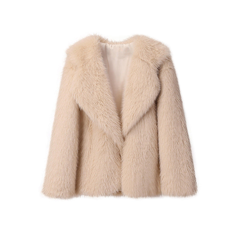 Damen Kuscheliger Mantel EB
