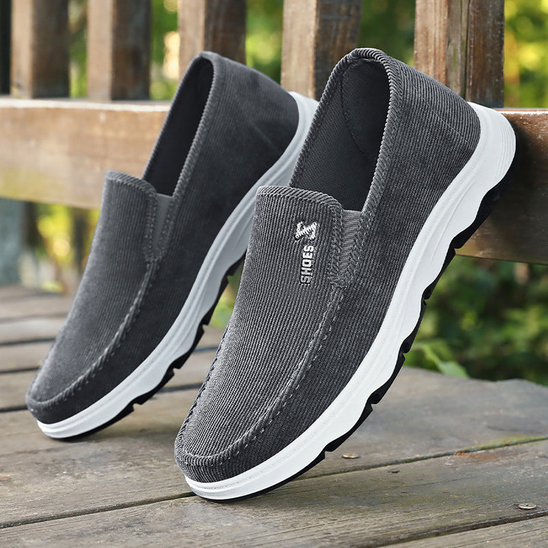 Damen Bequeme Slip-On Schuhe mit rutschfester Sohle und Verstärkung EB