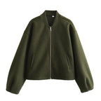 Damen Bomberjacke aus bequemen Material EB