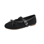 Damen Ballerinas mit verstellbarem Riemendesign und modischem Leopardenmuster EB