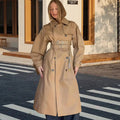 Damen eleganter Trenchcoat EB