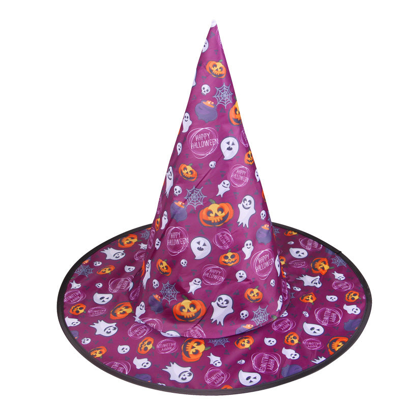 Verspielter Halloween-Hexenhut