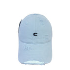 Herrenkappe im Distressed-Look
