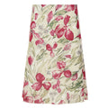 Damen nan ausgestellter Midirock mit floralem Aquarelldruck und hoher Taille EB