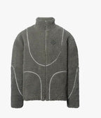 Damen Fleecejacke mit hohem Kragen und praktischen Reißverschlusstaschen EB