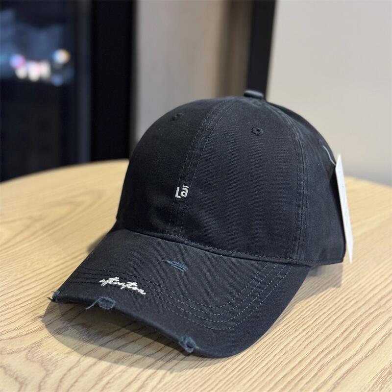 Herren-Baseballkappe im Used-Look
