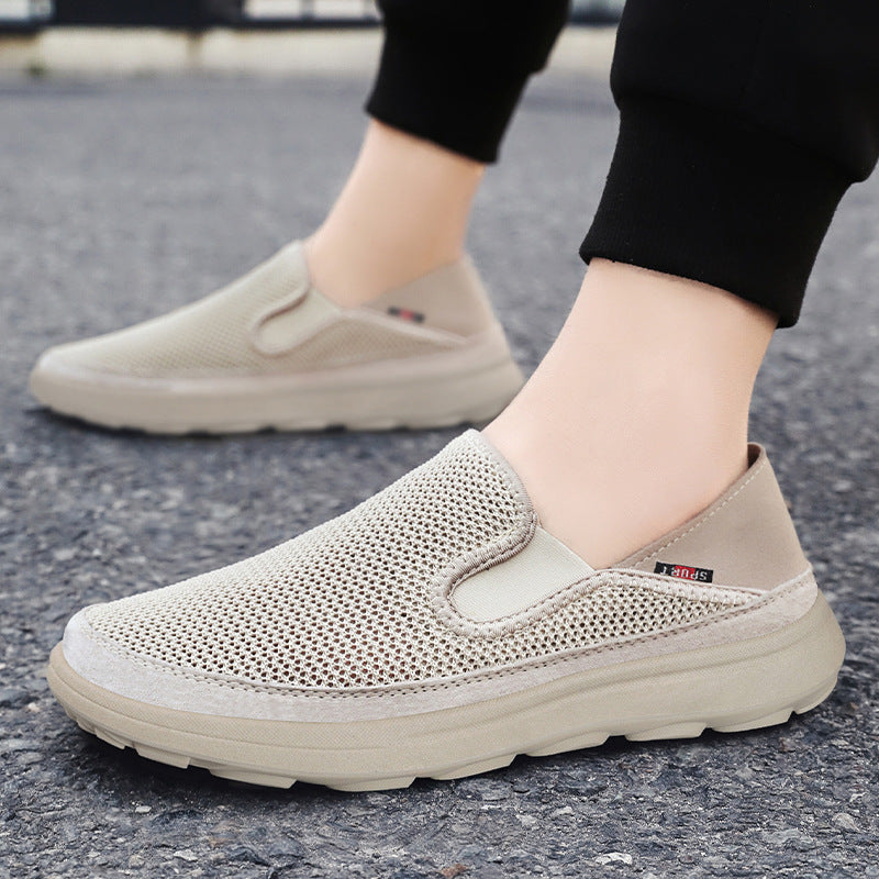 Damen Atmungsaktive Slip-On Freizeitschuhe EB