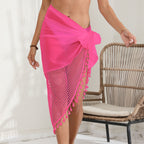 Damen eleganter Netz-Strandsarong mit Quasten EB