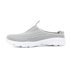 Damen Bequeme Slip-On Freizeitschuhe aus atmungsaktivem Mesh EB