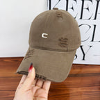 Herrenkappe im Distressed-Look
