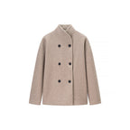 Damen elegante Doppelreiher-Jacke im modischen Schnitt EB