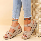 Damen bequeme Clogs mit verstellbaren Riemen und anatomischem Fußbett EB