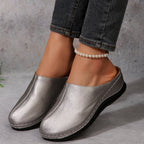 Damen Clogs mit modernem Camouflage-Design und bequemer Fußbettung EB