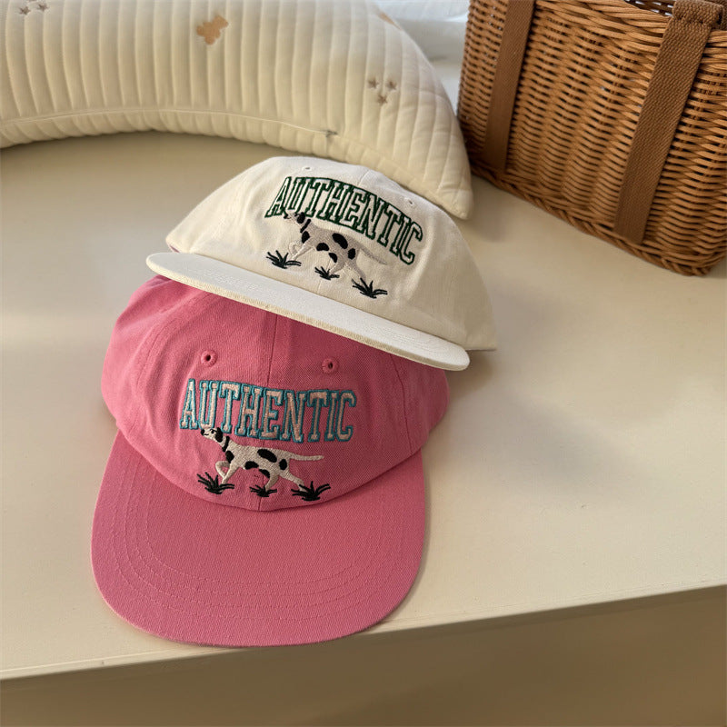 Baseballkappe mit Kuh-Grafik für Damen