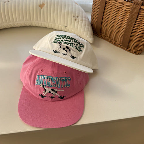 Baseballkappe mit Kuh-Grafik für Damen