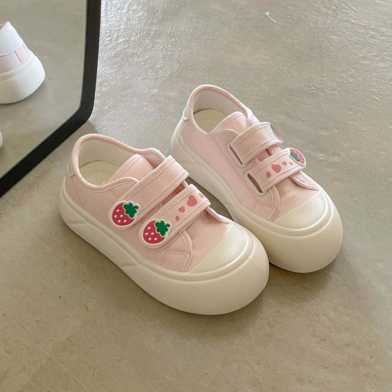 Damen Bequeme Schuhe mit verstellbaren Klettverschlüssen EB