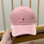 Women's Distressed Vintage Baseball Cap
