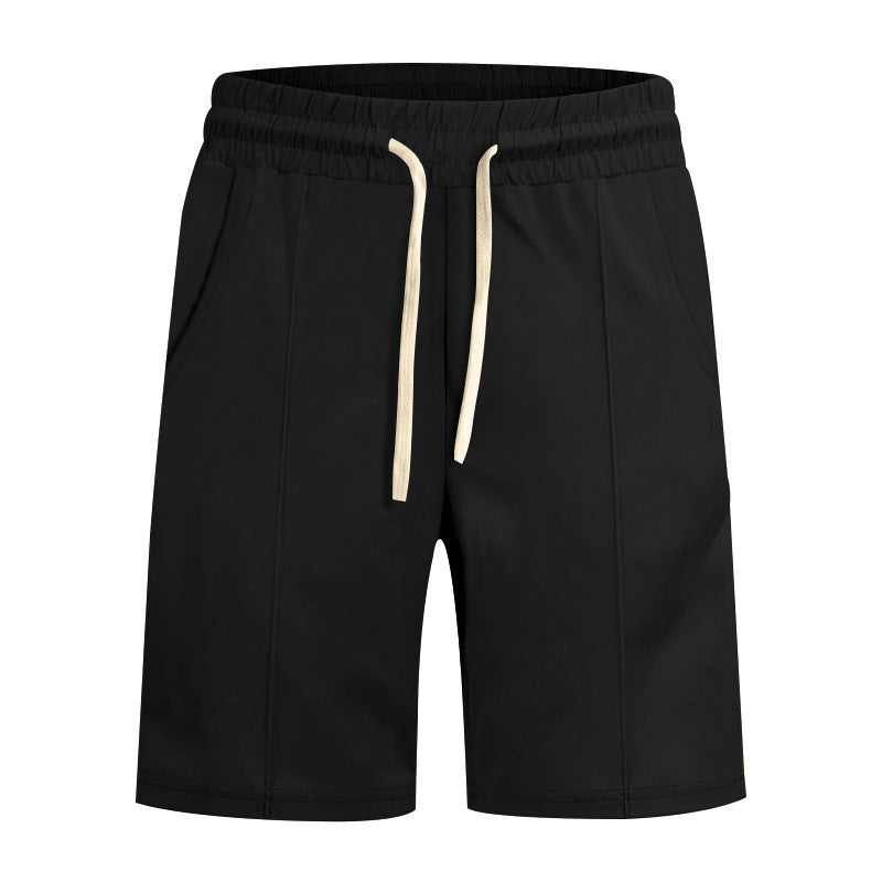 Herren Freizeithose aus Baumwoll-Mix mit Kordelzug