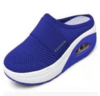 Damen atmungsaktive Slip-On Clogs mit elastischem Riemendesign EB