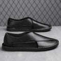 Damen Bequeme Leder-Slipper mit flexiblem Design EB