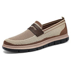 Damen Sportliche Slip-On Schuhe mit elastischem Obermaterial EB