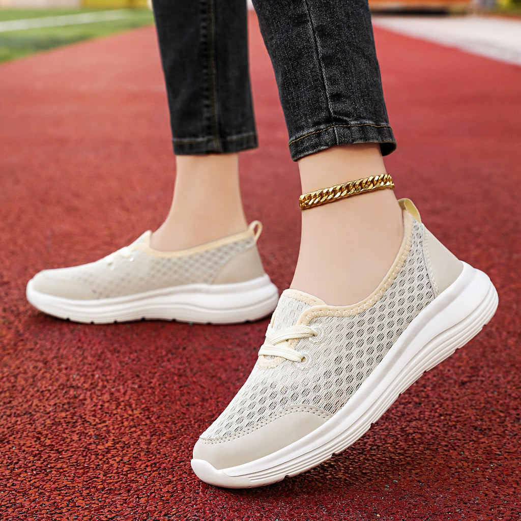 Damen Atmungsaktive Freizeitschuhe mit flexiblem Netzdesign EB