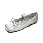 Damen Ballerinas mit verstellbarem Riemen und elegantem Schleifendesign EB