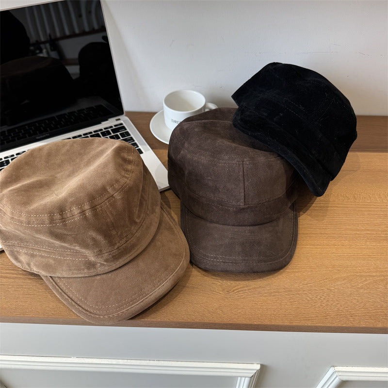 Herren-Field-Cap aus Wildleder