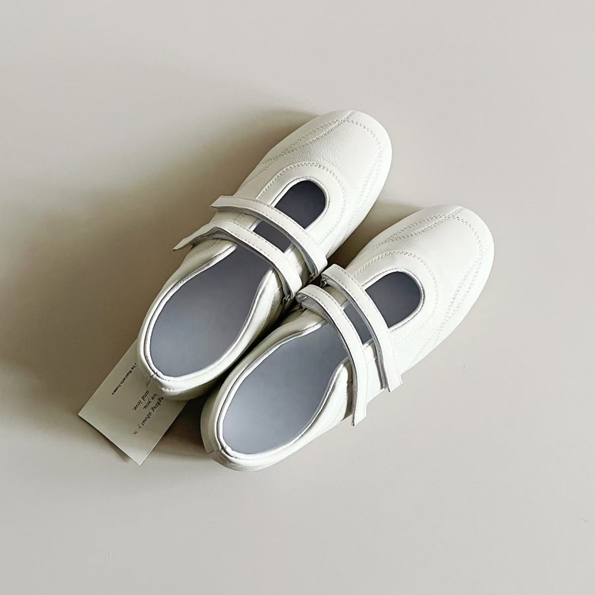 Damen Ballerina-Slipper mit verstellbarem Riemen und komfortablem Innenfutter EB