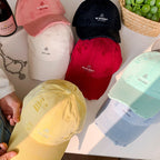 Damen Baseballcap im Distressed-Look